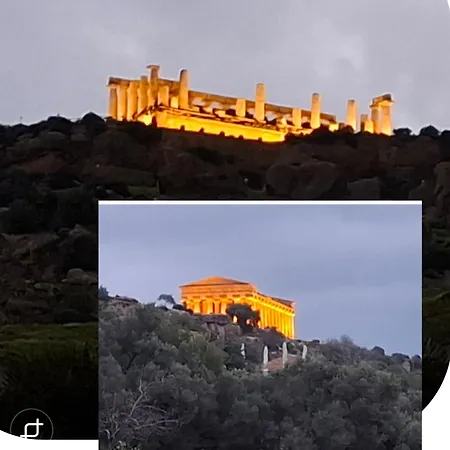 Bed & Breakfast Le Lumie L' Antico Cortile Con Cucina Privata With Private Kitchen Agrigento